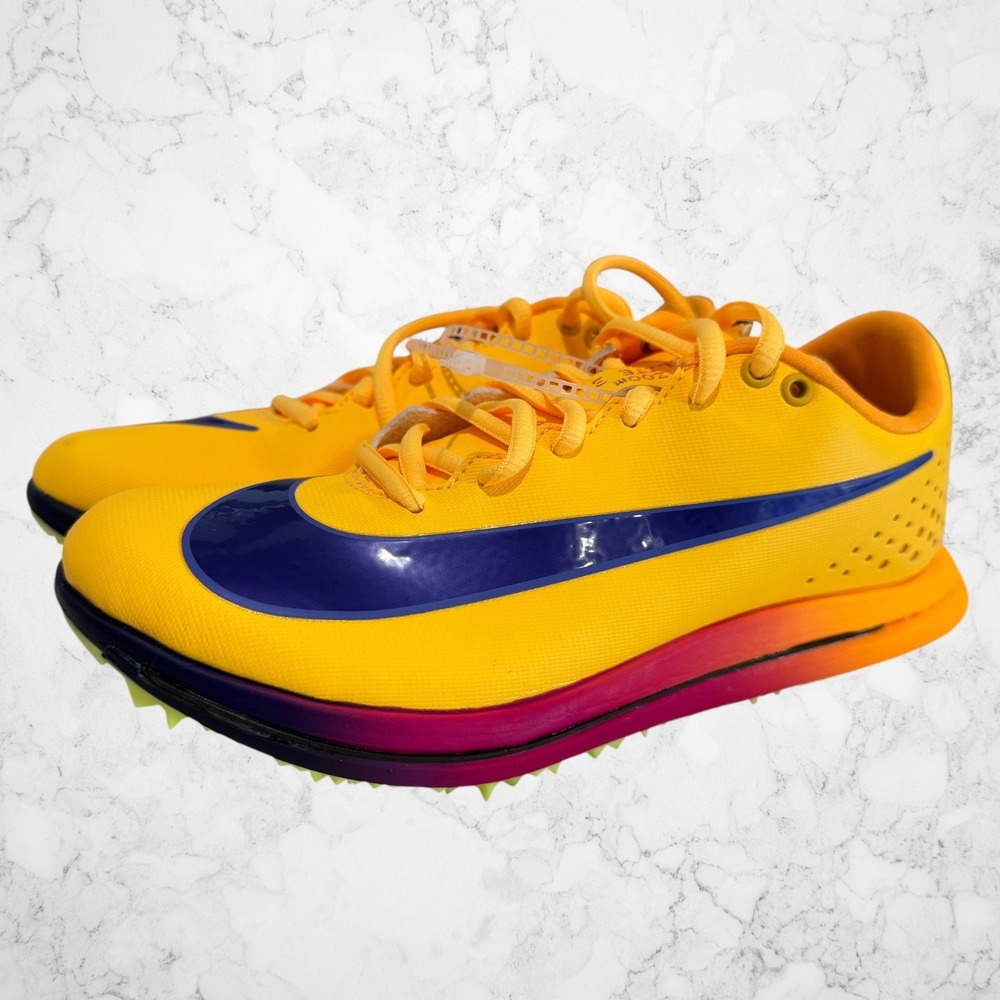 Nike Triple Jump Elite 3 Men's 8 Yellow Track Shoes Sneakers HV6425-800 - Picture 3 of 6